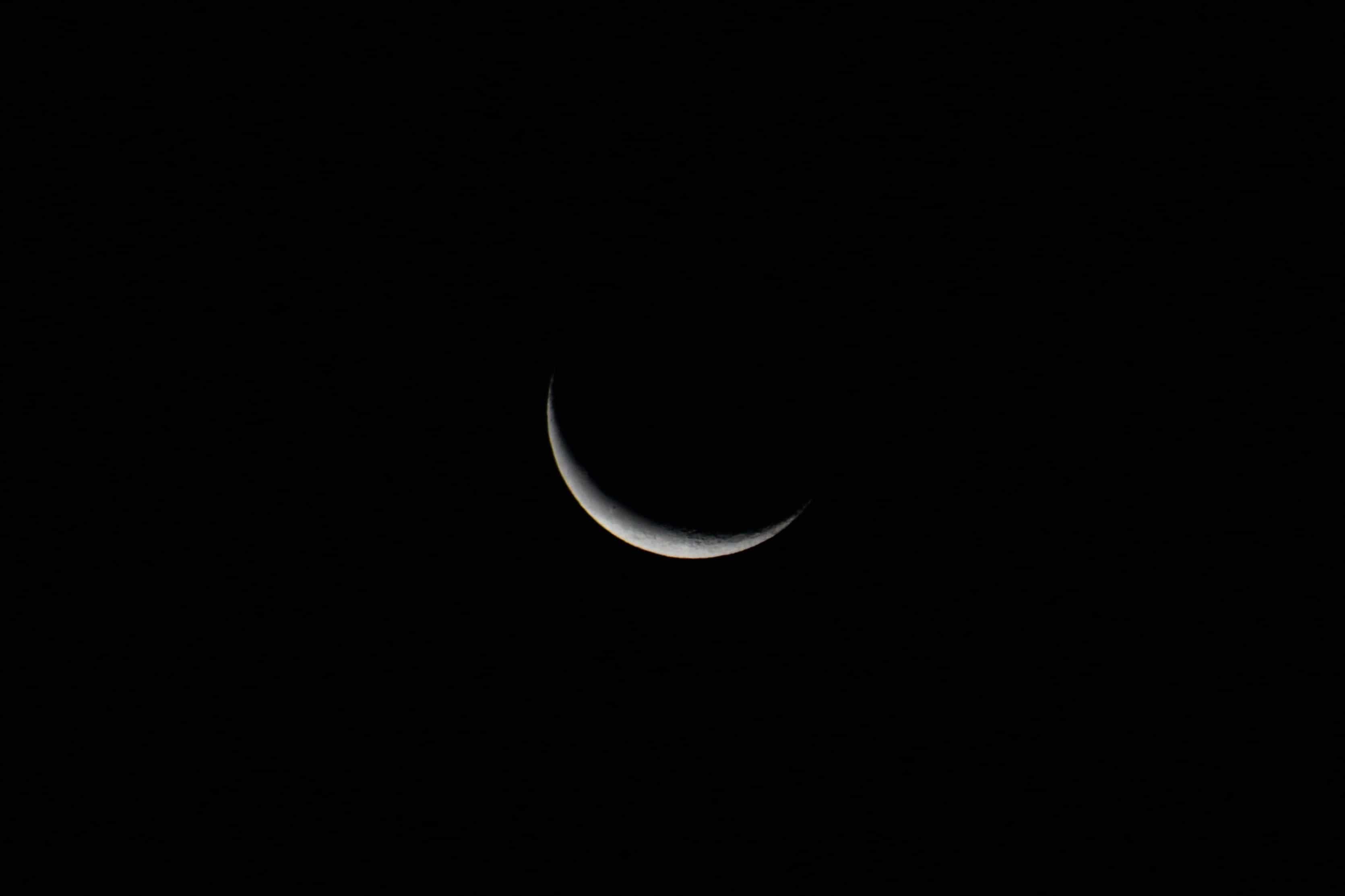 Luna verso l'ultimo quarto
